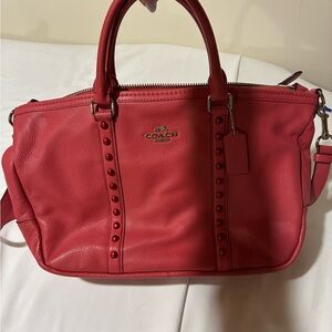 Coach Coral Leather Women's Bag